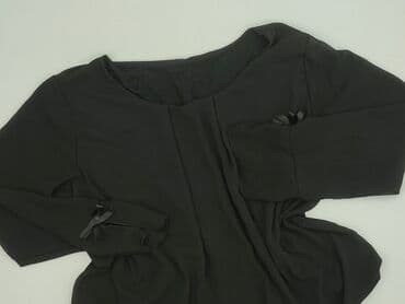 czarne bluzki w lodke: Bluzka damska, rozmiar M — 2