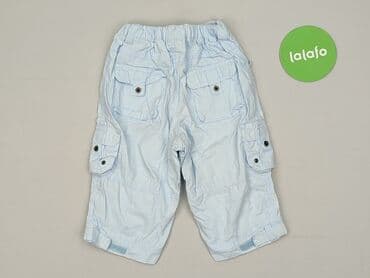 sukienka srebrna cekiny h: Baby material trousers, 9-12 months, 74-80 cm, H&M, condition - Very good — 3