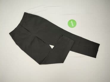 sinsay czarne spodnie z wysokim stanem: Sinsay, Spodnie materiałowe damskie, rozmiar S — 3