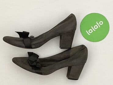 szare buty na słupku ccc: Półbuty damskie, rozmiar 37 — 3