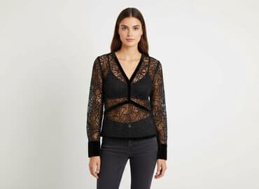 bluzki ażurowe allegro: Women's blouse, size L — 1