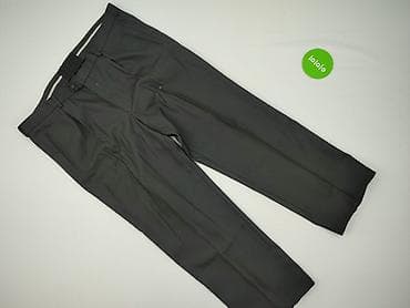 agata: Męskie spodnie garniturowe Emar - Klasyczne, eleganckie spodnie w — 2