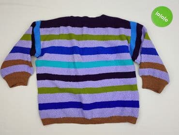 sinsay sweter w paski: Sweter dla mężczyzn, rozmiar L — 3