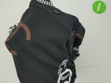 czarna sukienka z rozszerzanymi rękawami: Women`s dress, size S — 5