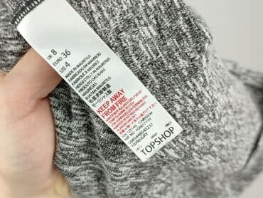 srebrne sukienki na imprezę: Topshop, Жіноча блуза, розмір S — 5