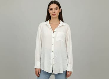 dluga biala koszula: Primark, Koszula damska, rozmiar M — 7