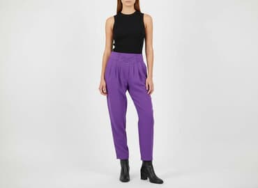 dobermans aggressive spodnie: Spodnie materiałowe damskie, rozmiar M — 7