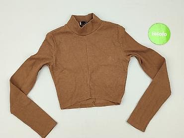 bluzki longsleeve: Bershka, Golf damski, rozmiar M — 2