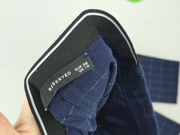 spodnie jeans drill: Reserved, Spodnie materiałowe damskie, rozmiar M — 4