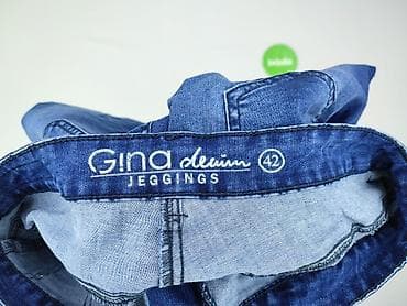 jeans y2k: Gina, Jeansy damskie, rozmiar XL — 4