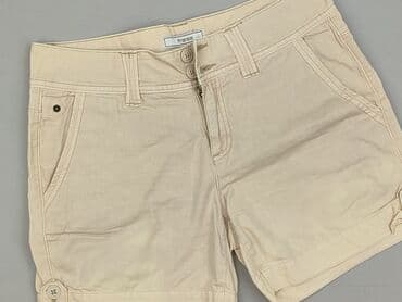krótkie kremowe spodenki: Fransa, Szorty damskie, rozmiar S — 1