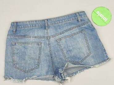 buty z minorki: Denim, Shorts for women, size M — 4