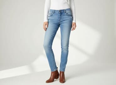 balenciaga dziurawe spodnie: Exclusive, Jeansy damskie, rozmiar S — 6