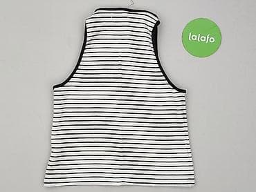 bluzki basic z dekoltem v: T-shirt damski, rozmiar S — 3