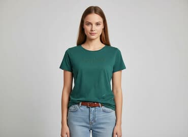 koszulki z śmiesznym napisem damskie: Women`s T-shirt, size M — 1