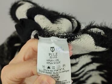 klapki z futerkiem firmowe: PULZ, Kardigan damski, rozmiar M — 5