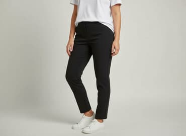 spodnie duże rozmiary damskie: F&F, Spodnie materiałowe damskie, rozmiar XL — 7