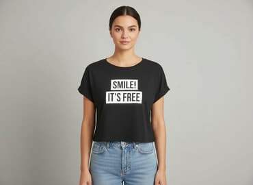 cropp bluzki z krótkim rękawem: Terranova, Top damski, rozmiar S — 7