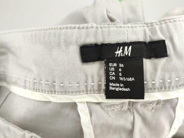 hm spodnie zimowe: H&M, Spodnie materiałowe damskie, rozmiar S — 4
