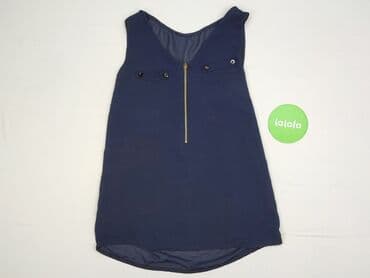 koszulka z długim rękawem w paski: Top damski, S — 2