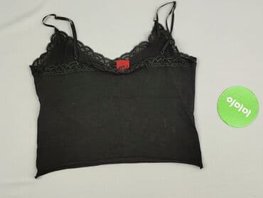 czarne t shirty basic: EMP, Women`s top, size 2XL (EU 44) — 3