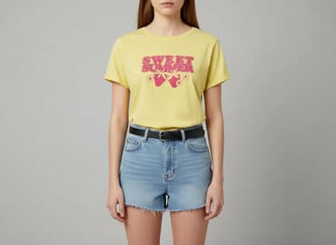 sinsay t shirty damskie: Sinsay, T-shirt damski, rozmiar M — 6