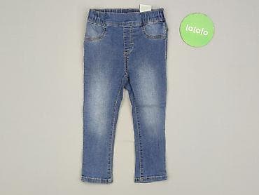 bluzka ażurowa boho: Spodnie jeansowe, H&M, 1.5-2 lat, 92, stan - Bardzo dobry — 2