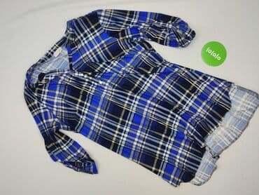 sukienki koszulowa w krate: Sukienka damska, 4XL — 2