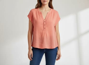 ccc rabat na sandały: Orsay, Bluzka damska, rozmiar S — 6