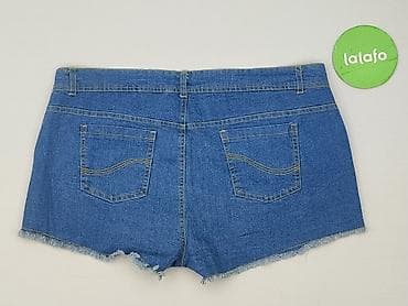 jeansy patchworkowe: Szorty damskie, rozmiar M — 3