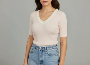 bluzki prazkowane: Bluzka damska, rozmiar M — 6