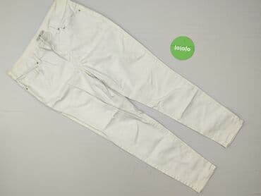 kremowe jeansy damskie: Tu, Jeansy damskie, rozmiar L — 2