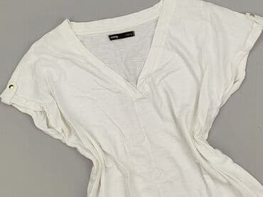 t shirty z dekoltem na plecach: Sinsay, T-shirt damski, rozmiar S — 1