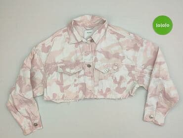 Kobiety: Bershka, Kurtka jeansowa damska, rozmiar XS — 2
