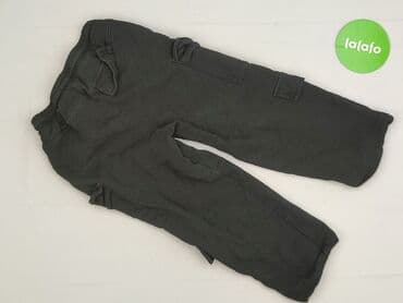 spodnie woskowane z wysokim stanem: Sweatpants, Reserved, 5-6 years, 110/116, condition - Very good — 3