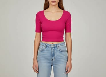 t shirt damski gładki: Primark, T-shirt damski, rozmiar 2XS — 7