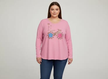 t shirty z rowerem damskie: Bluzka damska, rozmiar 3XL — 6