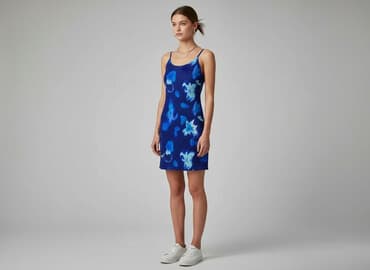 sukienka rozkloszowana dekolt łódka: Sukienka damska, rozmiar S — 5