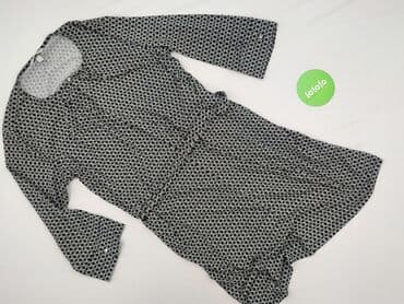 czarną sukienka z białym kołnierzykiem h m: H&M, Sukienka damska, rozmiar L — 3