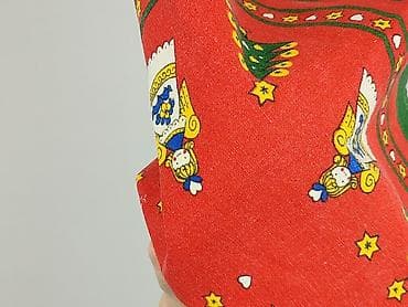 Towels: PL - Tablecloth 70 x 75, color - Red, condition - Very good — 5