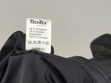 spodnie czarne tech fleece: Crane, Spodnie sportowe dla mężczyzn, rozmiar 3XL — 5