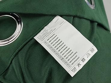 Dom i ogród: Zasłona welurowa na przelotkach – butelkowa zieleń - Materiał: 100% — 4