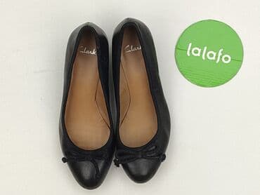 ccc buty damskie koturny: Clarks, Balerinki damskie, rozmiar 37 — 2