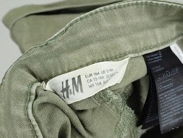 dopasowane koszulki: Krótkie spodenki, H&M, 14 lat, 164, stan - Dobry — 4