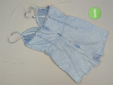 sukienki dla niskich i grubych: Denim Collection, Women`s overall, size S (EU 36) — 3