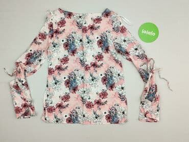 bluzki hiszpanki w kwiaty: Bluzka damska, rozmiar S — 3