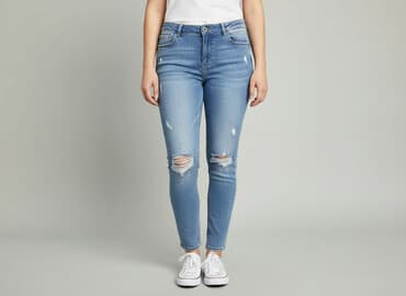 modne jeansy: Farfallina, Jeansy damskie, rozmiar XL — 7