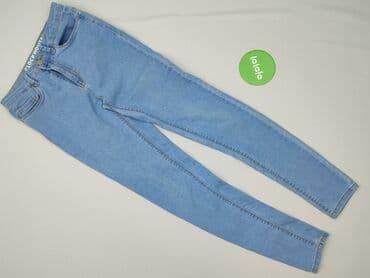 srebrne buty deichmann: Jeansy damskie, rozmiar S — 2