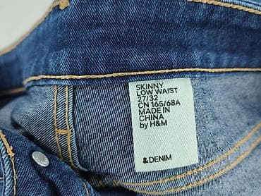 jeansy z elastanem: H&M, Jeansy damskie, rozmiar L — 4