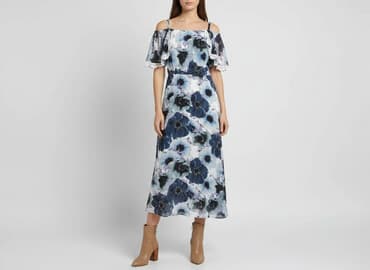 sukienka hiszpanka plus size: Elisa Immagine, Sukienka damska, rozmiar M — 6